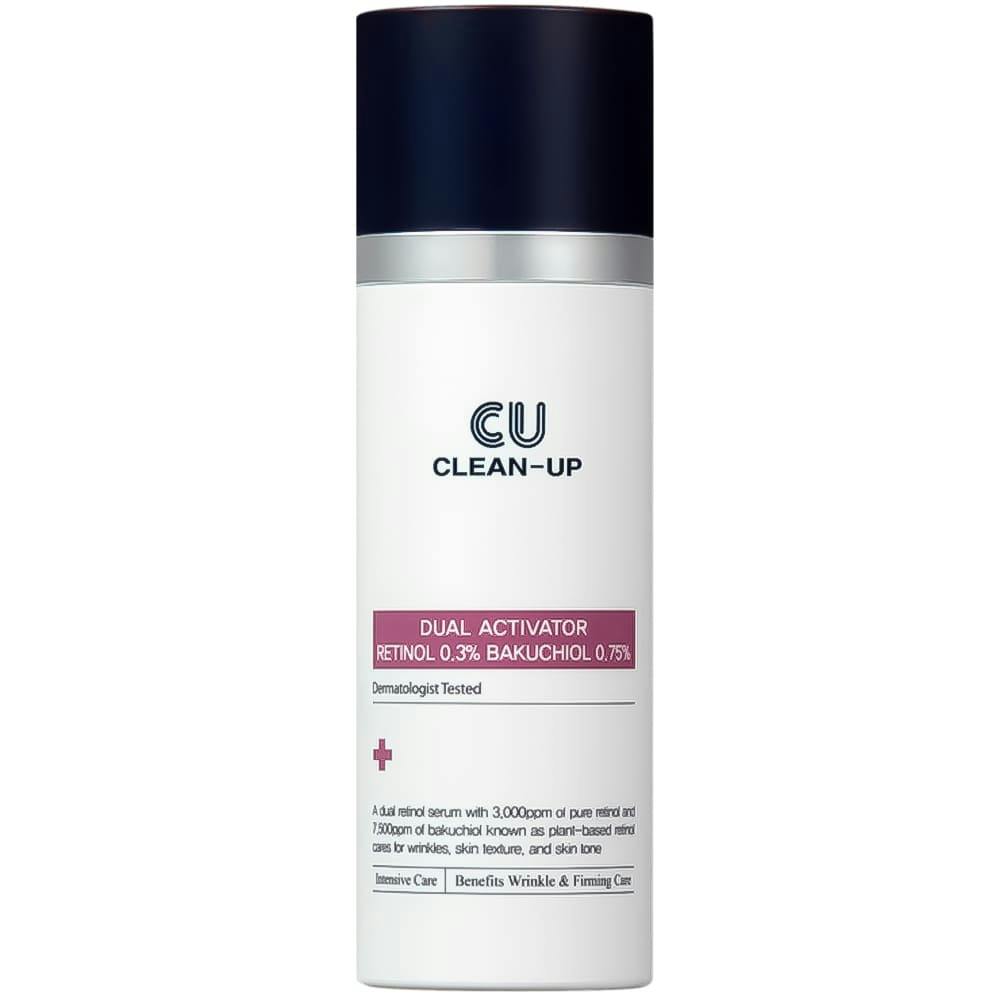CUSKIN Clean-Up Dual Activator Retinol 0.3% Bakuchiol 0.75% Сироватка з 0.3% ретинолу та бакучиолом