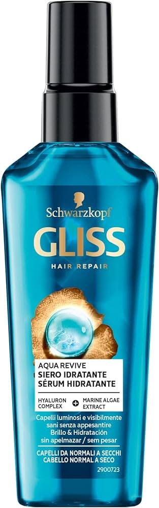 Schwarzkopf Gliss Aqua Revive Moisturizing Serum Сироватка для волосся