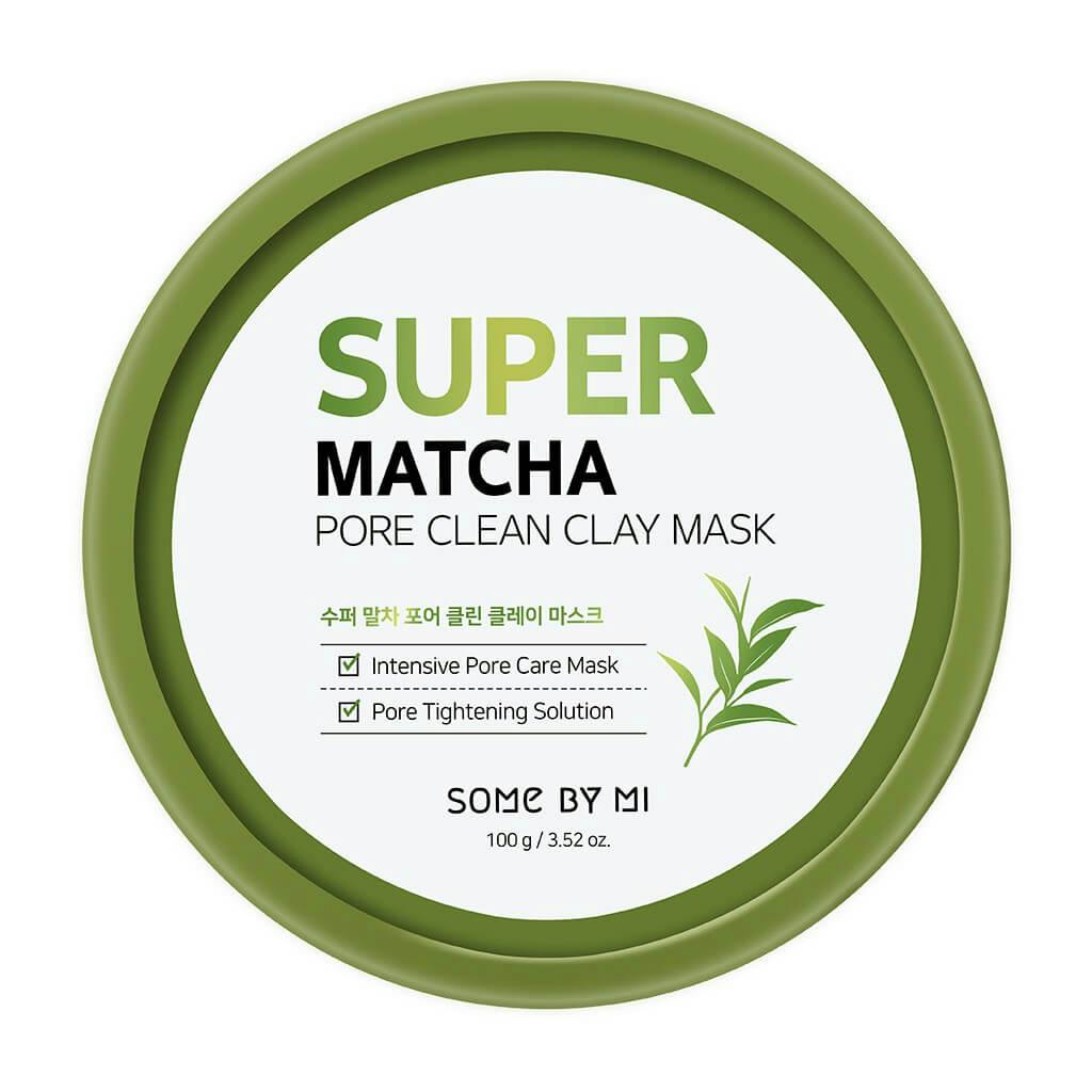 Some By Mi Super Matcha Pore Clean Clay Mask Очищувальна глиняна маска для обличчя з чаєм матча