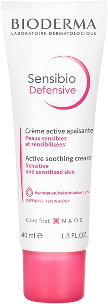 Bioderma Sensibio Defensive Active Soothing Cream Легкий крем для чутливої шкіри