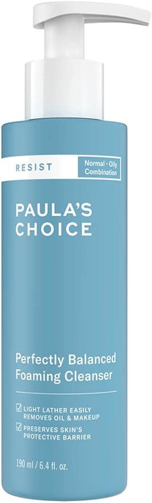 Paula's Choice Resist Perfectly Balanced Foaming Cleanser М'який гель для вмивання обличчя