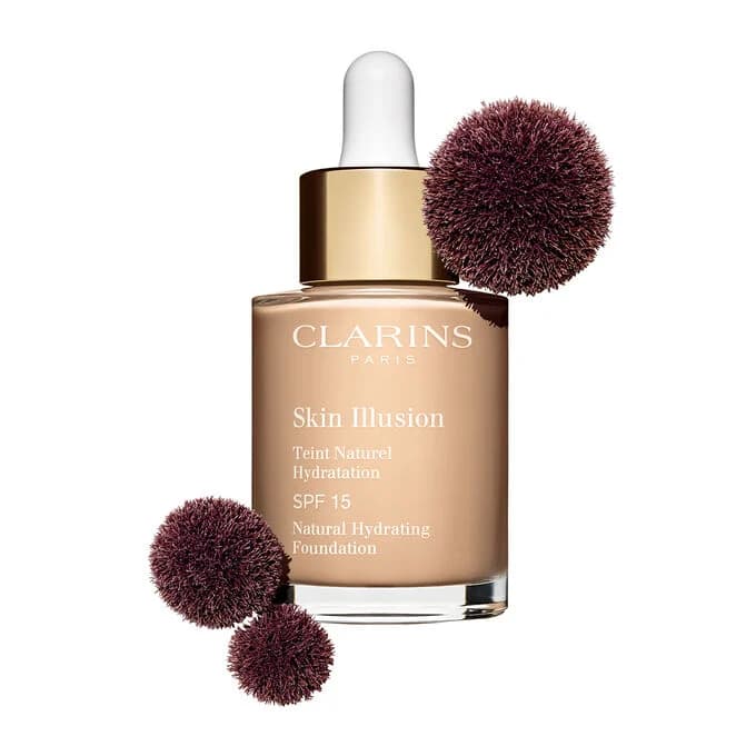 Clarins Skin Illusion Natural Hydrating Foundation Тональний крем для обличчя