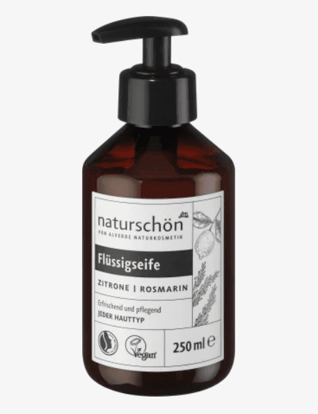 alverde NATURKOSMETIK naturschön Flüssigseife Bio-Zitrone, Bio-Rosmarin Рідке мило органічний лимон, органічний розмарин
