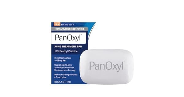 PanOxyl Acne Treatment Bar 10% Benzoyl Peroxide Очищувальне мило для обличчя з 10% перекисом бензоїлу