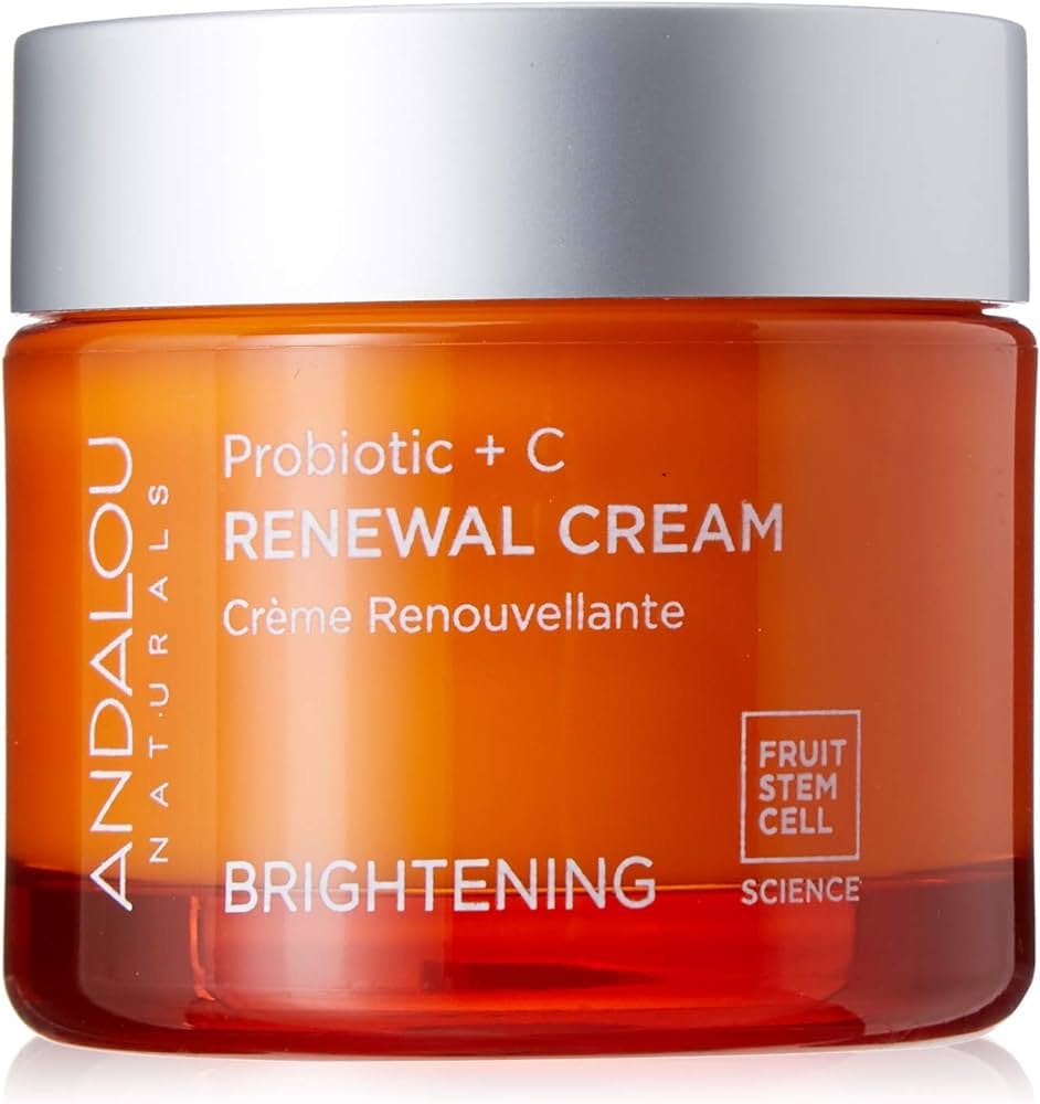 Andalou Naturals Brightening Probiotic + Vitamin C Renewal Cream  Відновлювальний крем з пробіотиком і вітаміном С