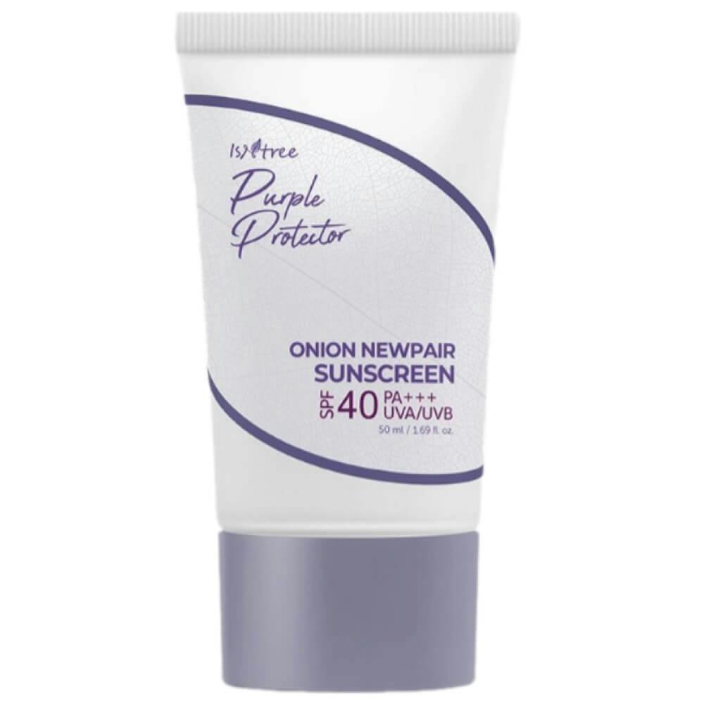 IsNtree Onion Newpair Sunscreen SPF 40+ PA++++ Сонцезахисний крем з екстрактом муана