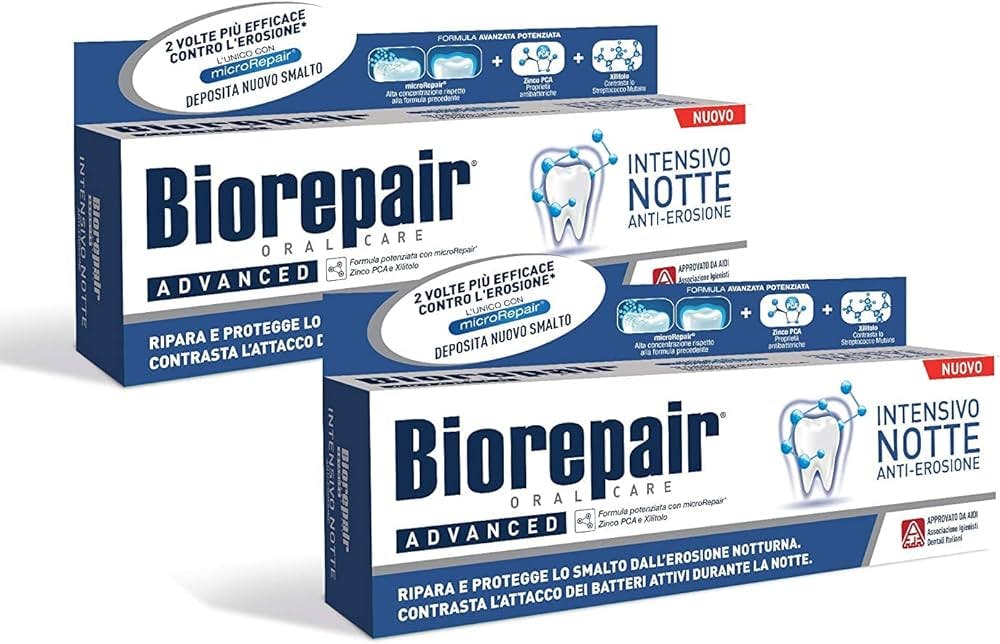 Biorepair Intensive Night Repair Зубна паста "Інтенсивне нічне відновлення"