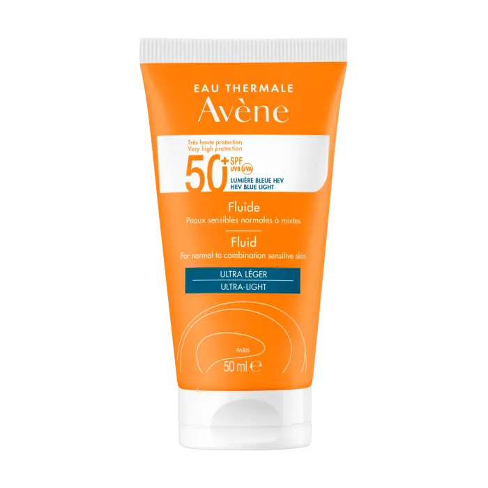 Avene Eau Thermale Sun Care Fluid SPF50 Сонцезахисний флюїд для обличчя