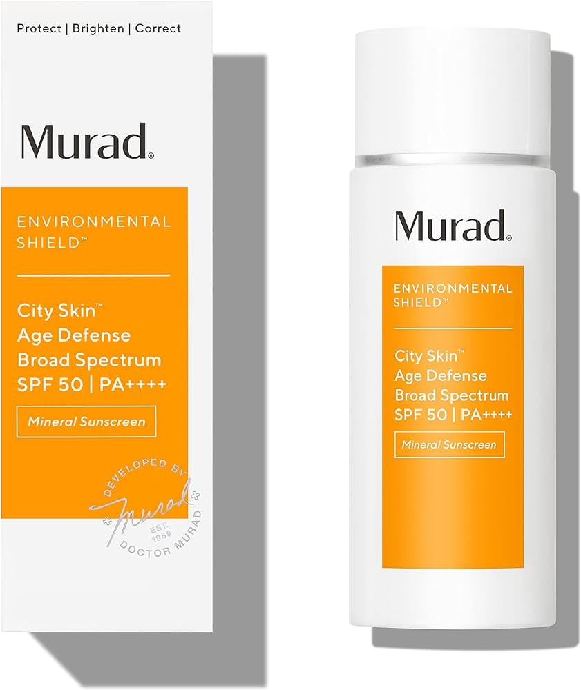 Murad City Skin Age Defence Broad Spectrum SPF50 Мінеральний сонцезахичний крем