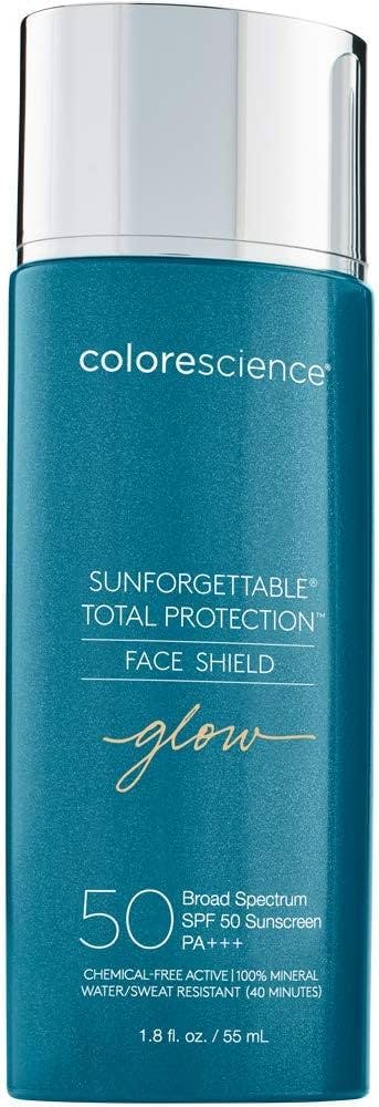 Sunforgettable Total Protection Face Shield Glow SPF 50 Водостійкий мінеральний сонцезахисний крем для обличчя