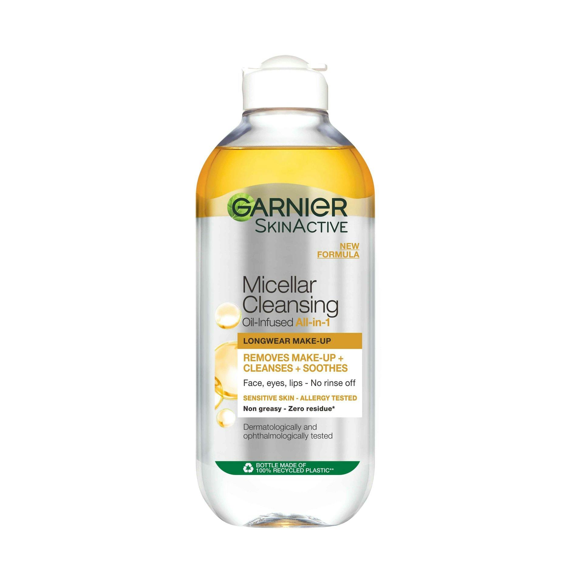 Garnier Skin Naturals Двофазна міцелярна вода з оліями, для очищення шкіри обличчя