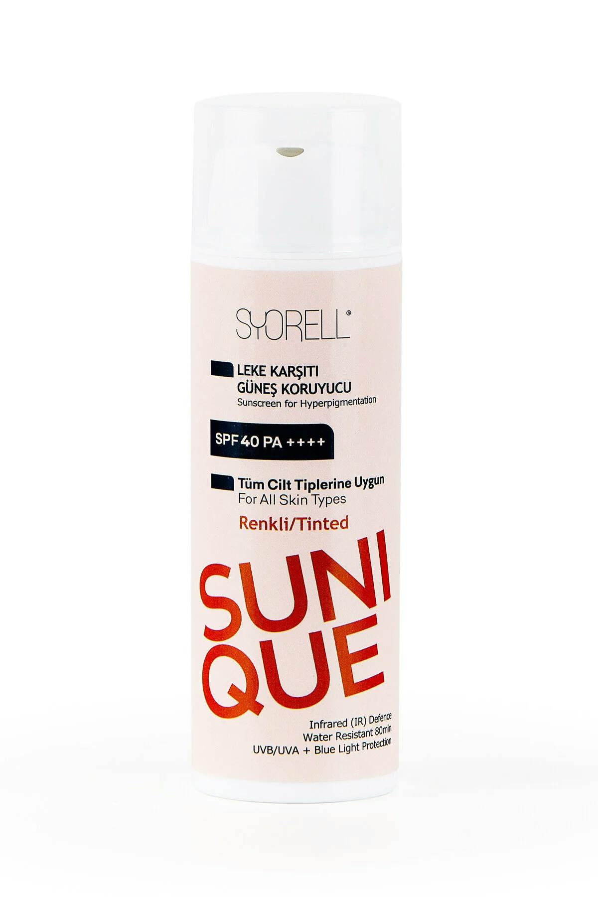 SUNIQUE Ultra Light Sunscreen for Hyperpigmentation 50 SPF Сонцезахисний крем