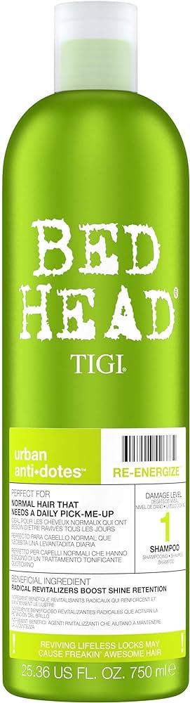 Tigi Bed Head Tween Re Energize Shampoo Зміцнюючий шампунь для нормального волосся