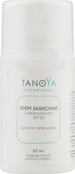 Tanoya SPF 30 Крем захисний універсальний для всіх типів шкіри