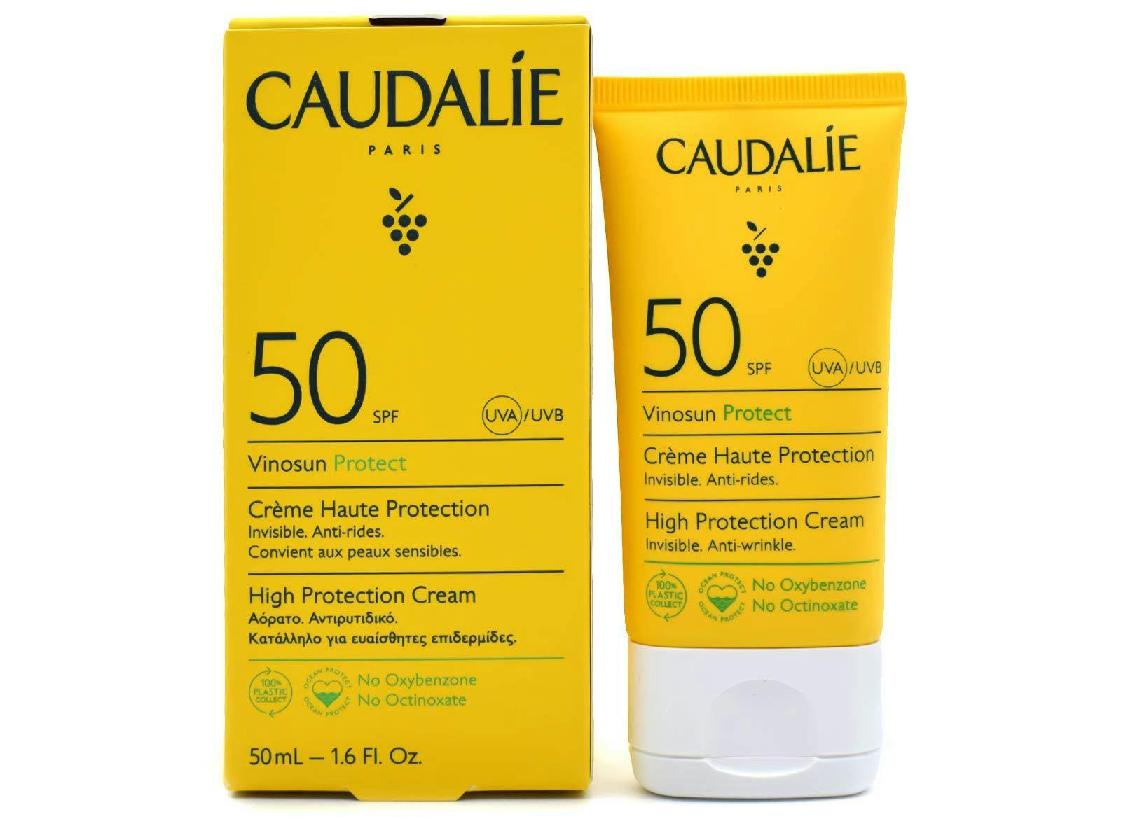 Caudalie Vinosun High Protection Cream SPF50 Сонцезахисний крем SPF50