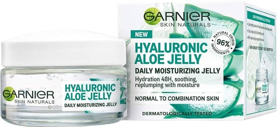 Garnier Skin Naturals Hyaluronic Aloe Day Jelly Moisturiser Гіалуроновий алое-гель для нормальної та змішаної шкіри обличчя