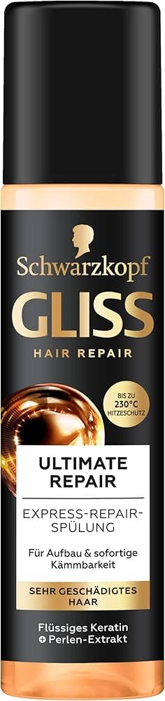 Schwarzkopf Gliss Kur Ultimate Repair Conditioner Експрес-кондиціонер для сильно пошкодженого та сухого волосся