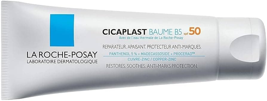 La Roche-Posay Cicaplast Baume B5+ LSF 50 Заспокійливий відновлювальний бальзам для пошкодженої або подразненої шкіри обличчя і тіла немовлят, дітей та дорослих