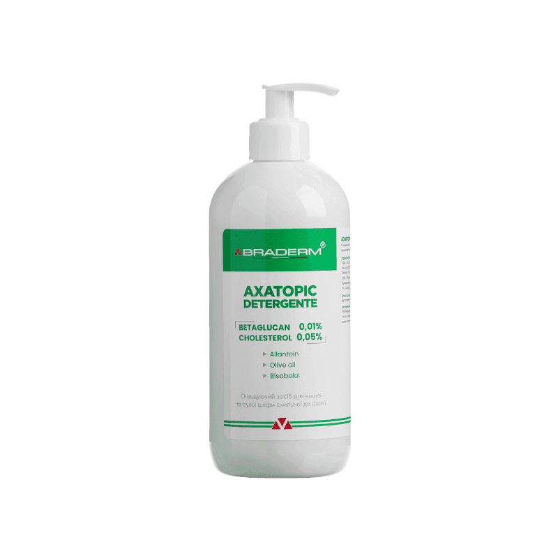 Braderm Axatopic Detergente Гель для очищення атопічної шкіри