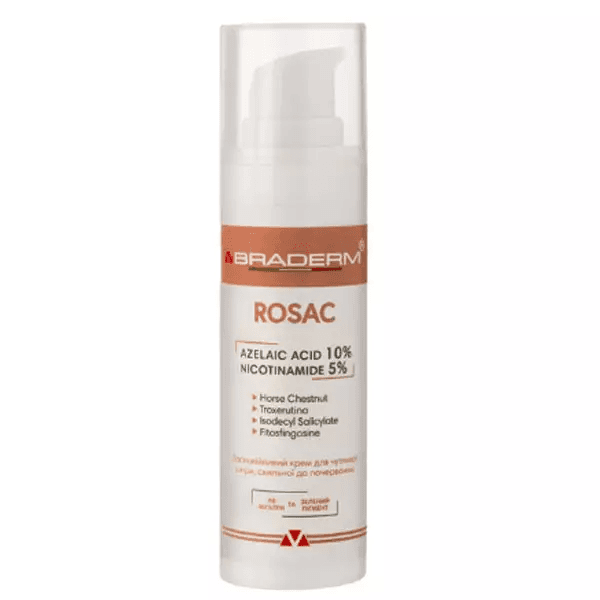 Braderm Rosac Cream Крем з азелаїновою кислотою