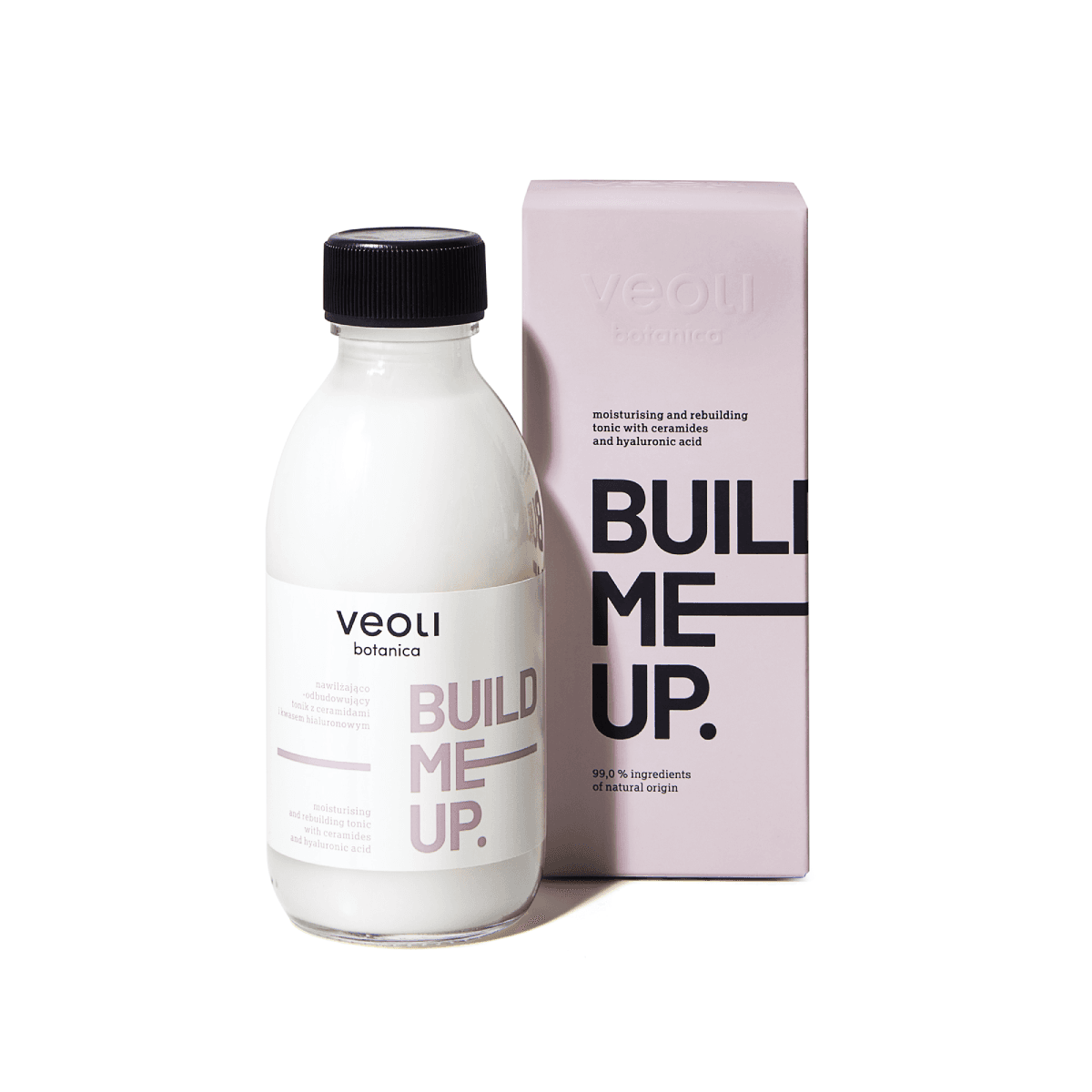 Veoli Botanica Build Me Up Зволожувально-відновлювальний тонік із церамідами та гіалуроновою кислотою