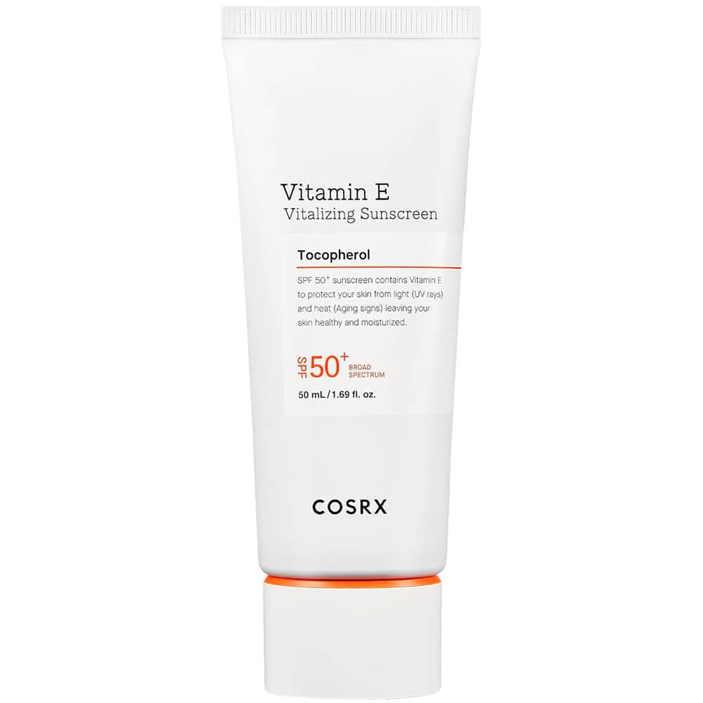 Cosrx Vitamin E Vitalizing Sunscreen SPF 50+ Сонцезахисний крем з вітаміном Е