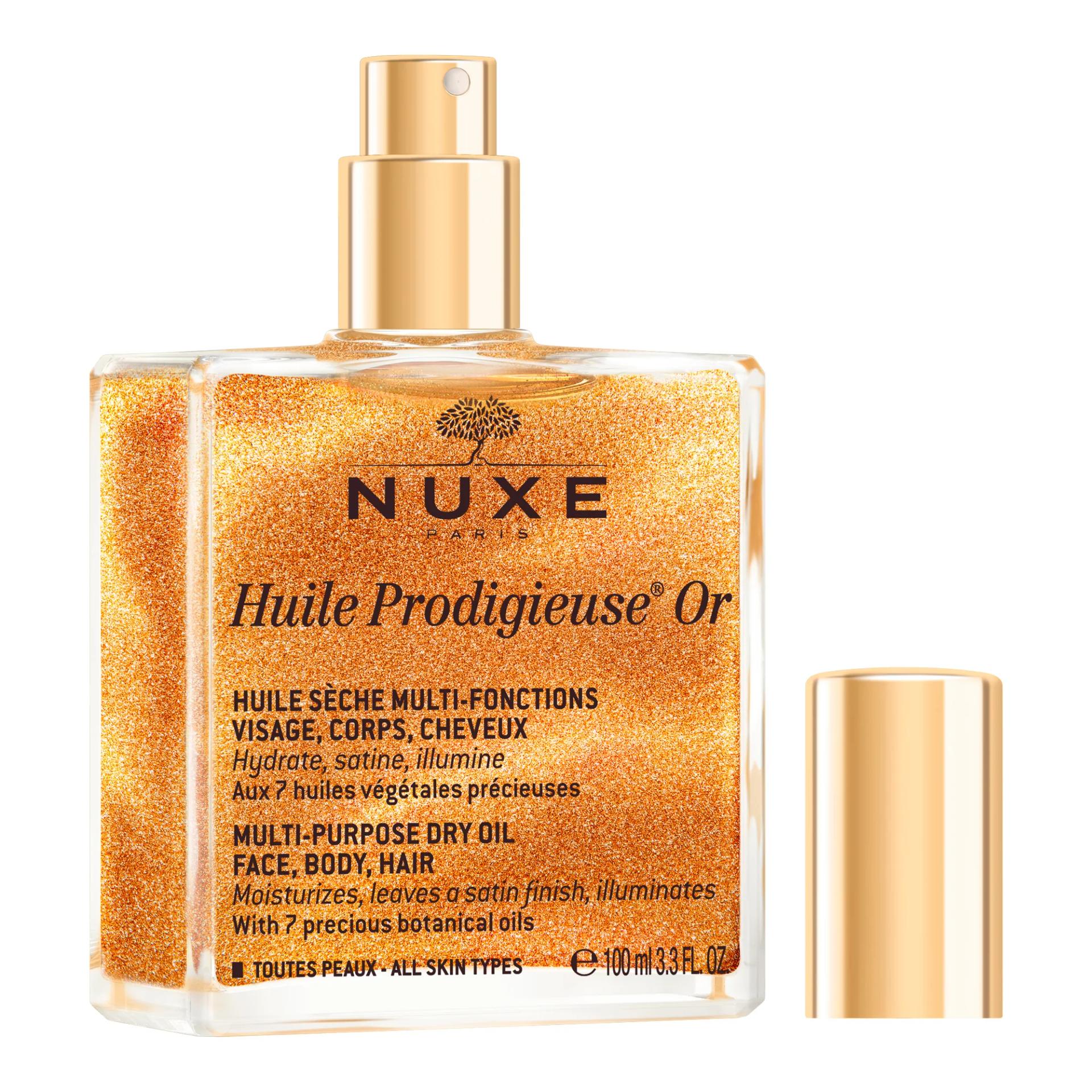 Nuxe Huile Prodigieuse Gold Shimmer Dry Oil Чудове сухе золоте масло