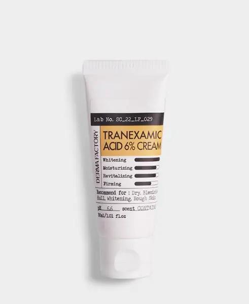 Derma Factory Tranexamic Acid 6% Cream Крем для обличчя освітлювальний із транексамовою кислотою 6%