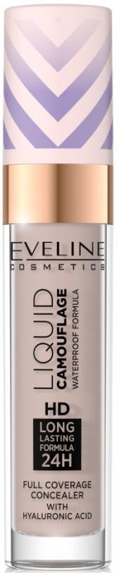 Eveline Liquid Camouflage Waterproof Concealer with Hyaluronic Acid Консилер