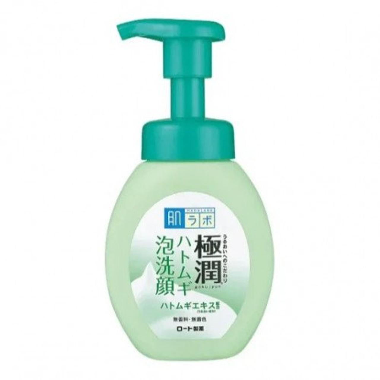 Hada Labo Gokujyun Hatomugi Foaming Face Wash Лікувальна пінка для проблемної шкіри