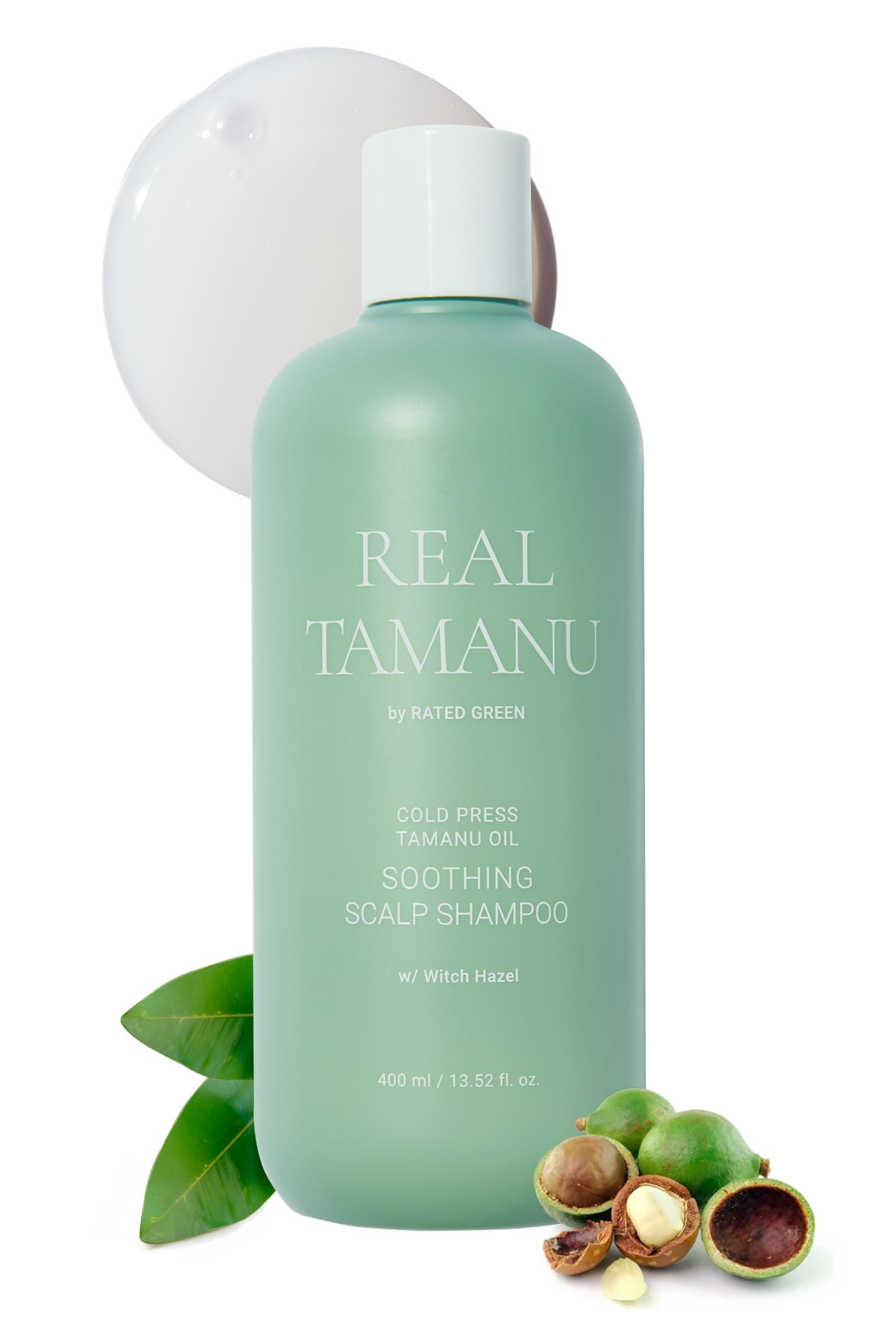 Rated Green Real Tamanu Cold Press Tamanu Oil Soothing Scalp Shampoo Заспокійливий шампунь з олією таману