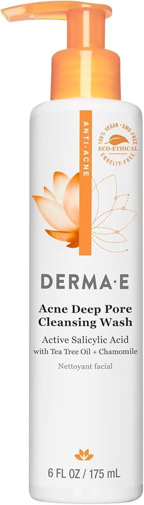 Derma E Acne Deep Pore Cleansing Wash Противугровий засіб для вмивання