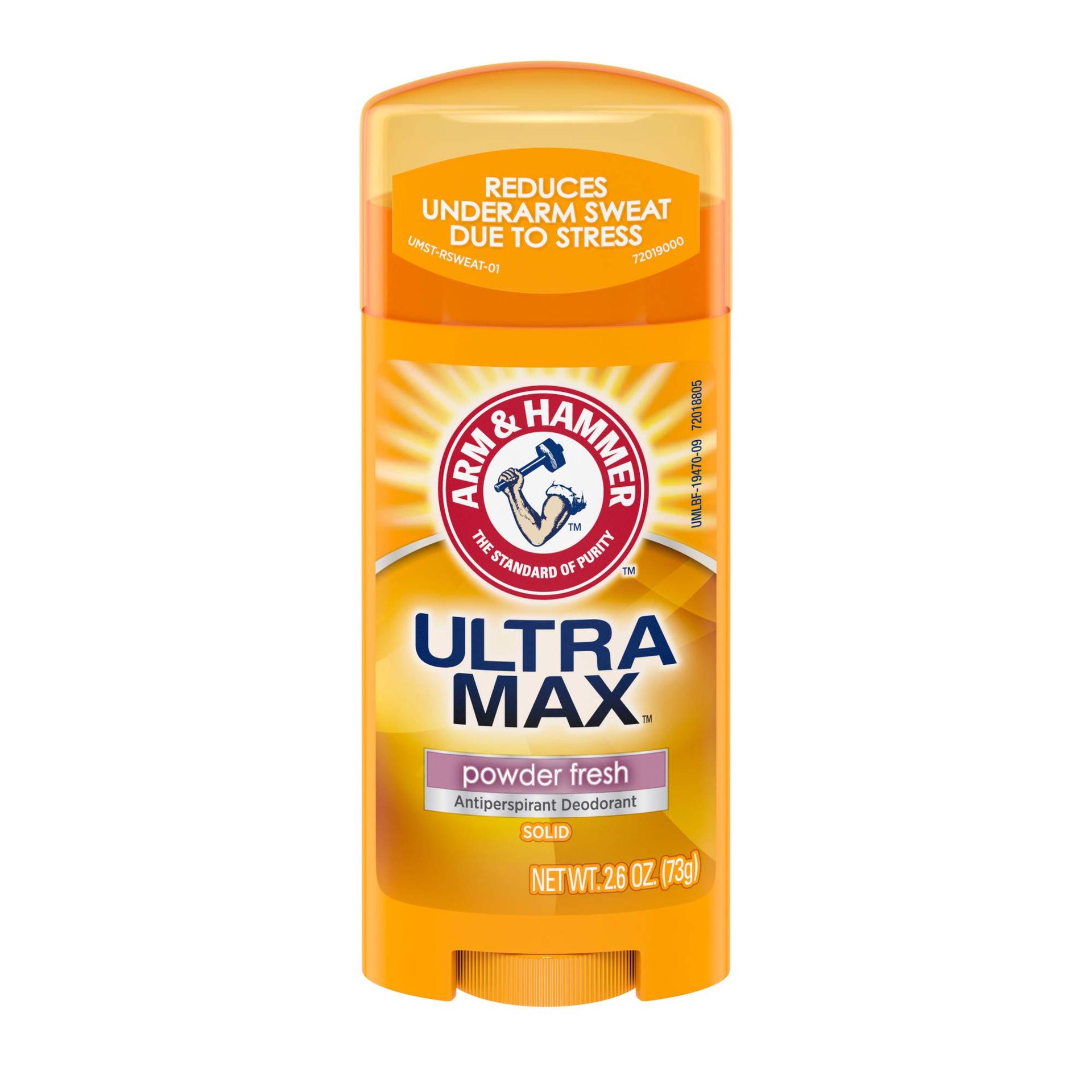 UltraMax Arm & Hammer Solid Antiperspirant Deodorant Powder Fresh Антиперспірант