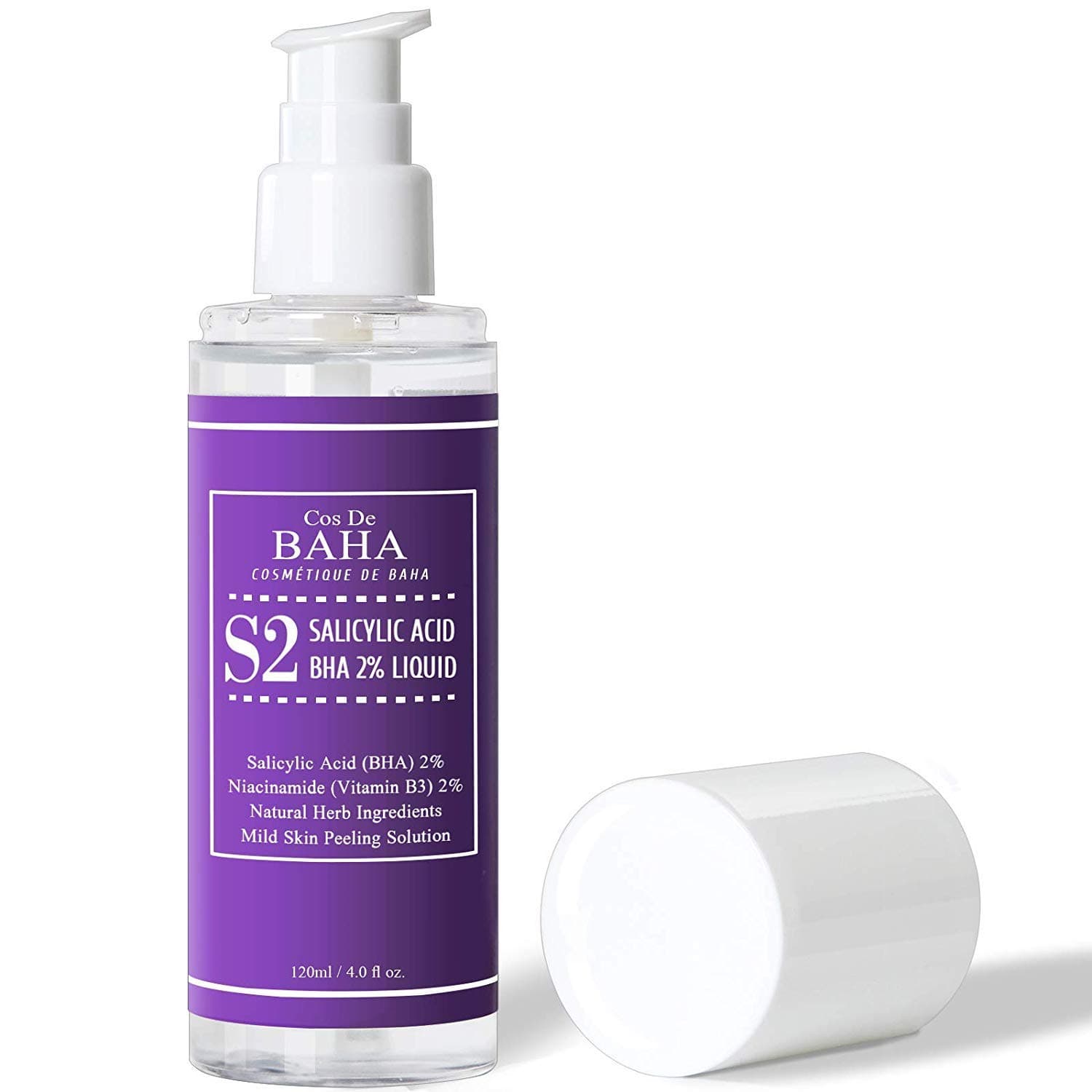 Cos De BAHA Salicylic Acid BHA 2% Liquid Тонік для лікування акне й звуження пор