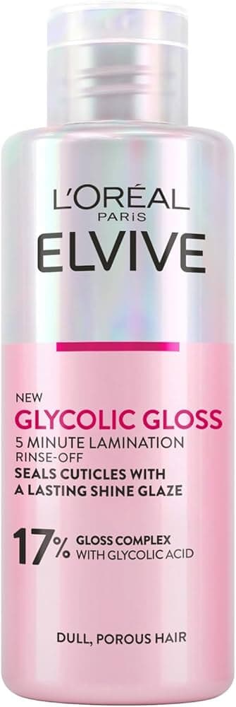 L'Oréal Paris Elseve Glycolic Gloss Lamination Treatment 5 Min with Glycolic Acid Маска для ламінування волосся