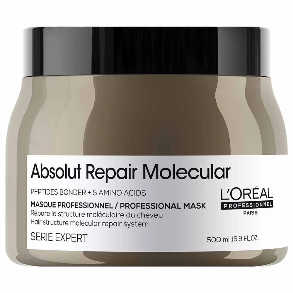 L`Oreal Professionnel Absolut Repair Molecular Mask Професійна концентрована змивна маска для молекулярного відновлення структури пошкодженого волосся