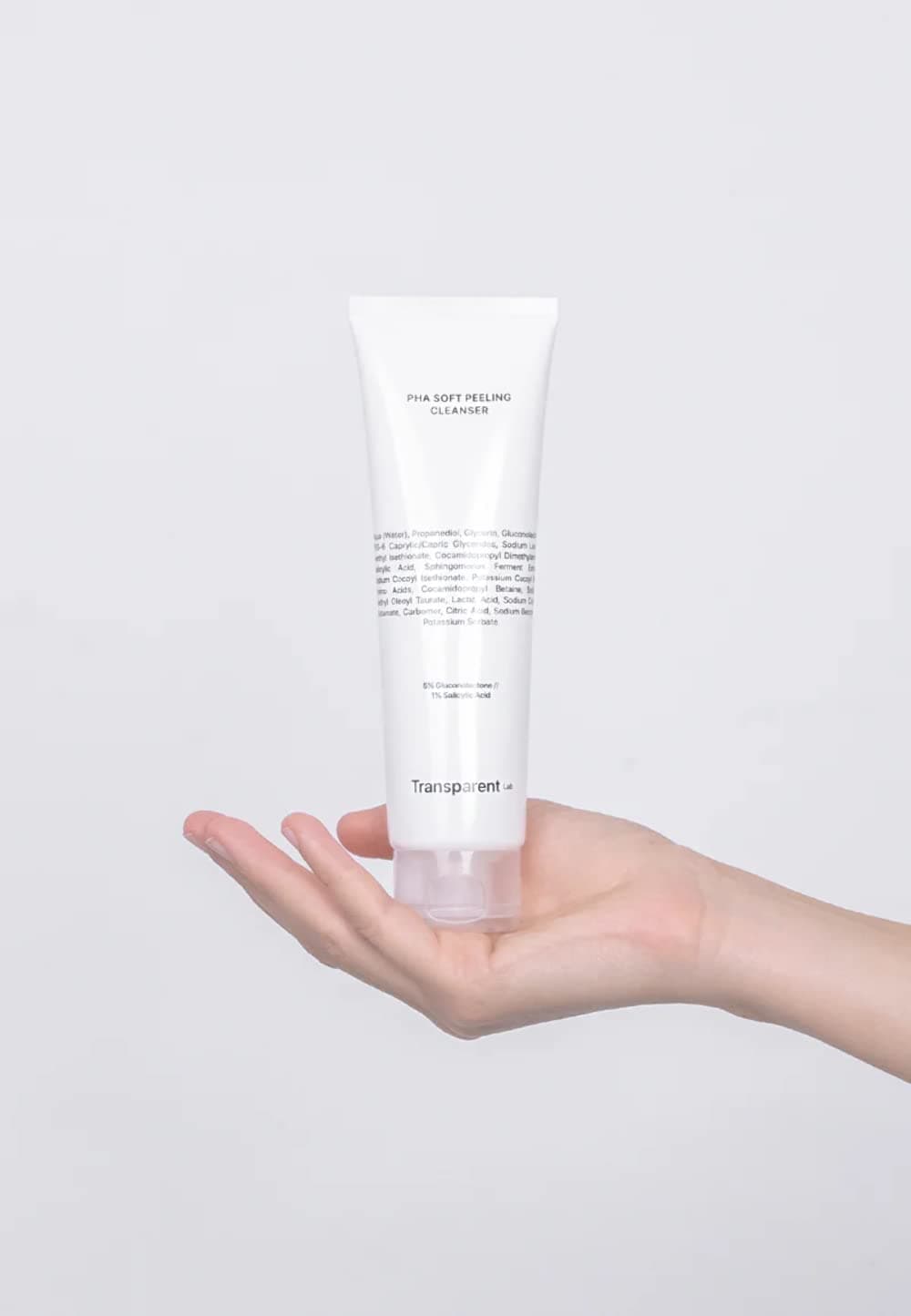 Transparent Lab PHA Soft Peeling Cleanser Мультикислотний очищувальний пілінг для обличчя