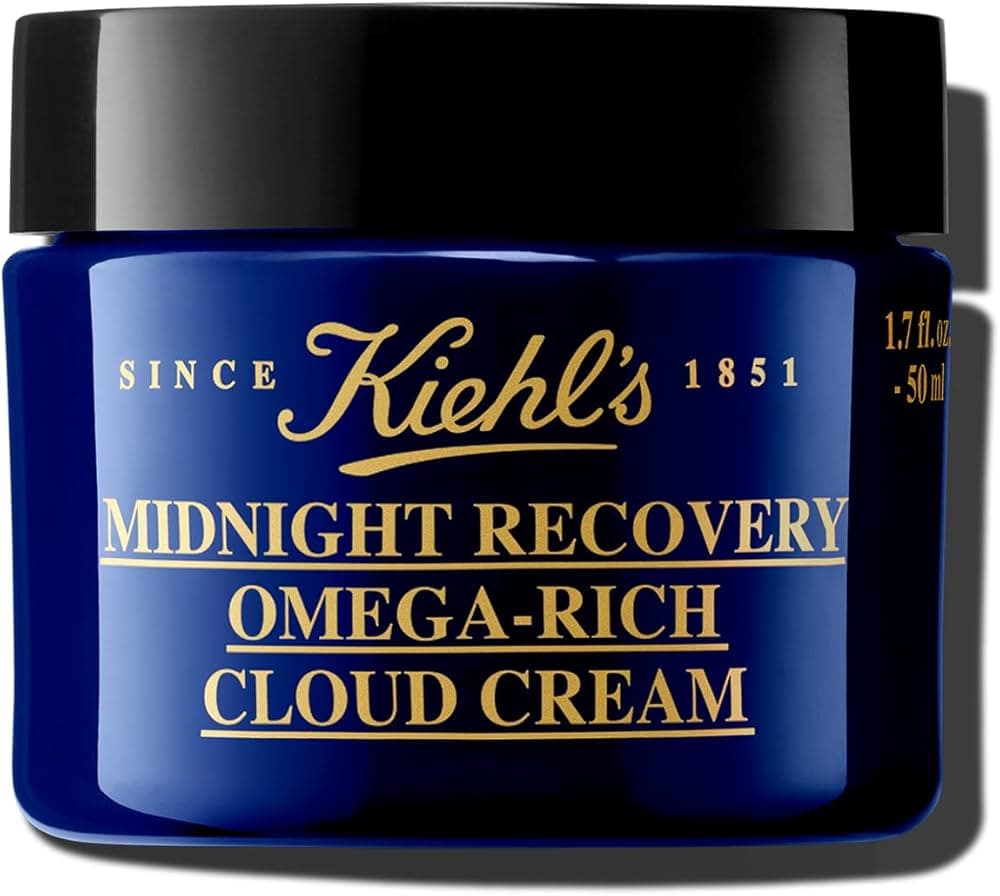 Kiehl's Midnight Recovery Omega Rich Botanical Night Cream Нічний відновлюючий крем для обличчя