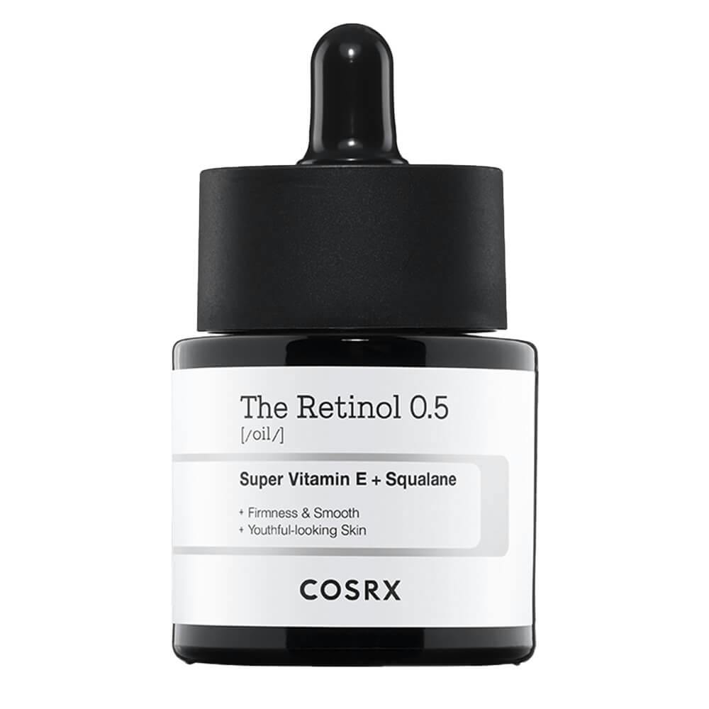 Cosrx The Retinol 0.5 Super Vitamin E + Squalane Антивікова сироватка для обличчя з ретинолом 0,5%