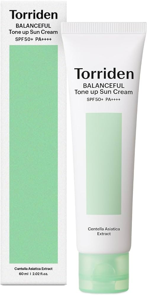 Torriden - Balanceful Cica Tone-up Sun Cream SPF50+ PA++++ Сонцезахисний крем із центеллою азіатською