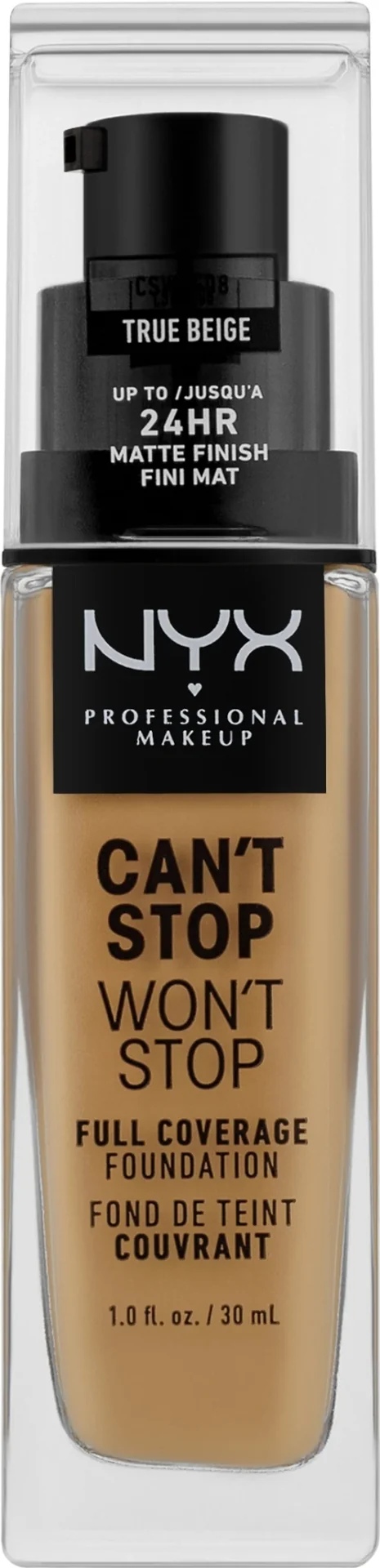 NYX Professional Makeup Can't Stop Won't Stop Full Coverage Foundation