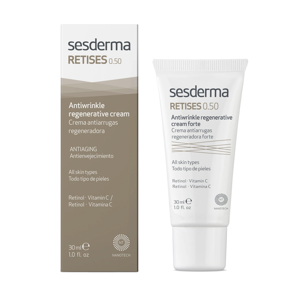 SesDerma Laboratories Retises 0.50% Antiwrinkle Regenerative Cream Forte Регенеруючий крем проти зморшок посиленої дії