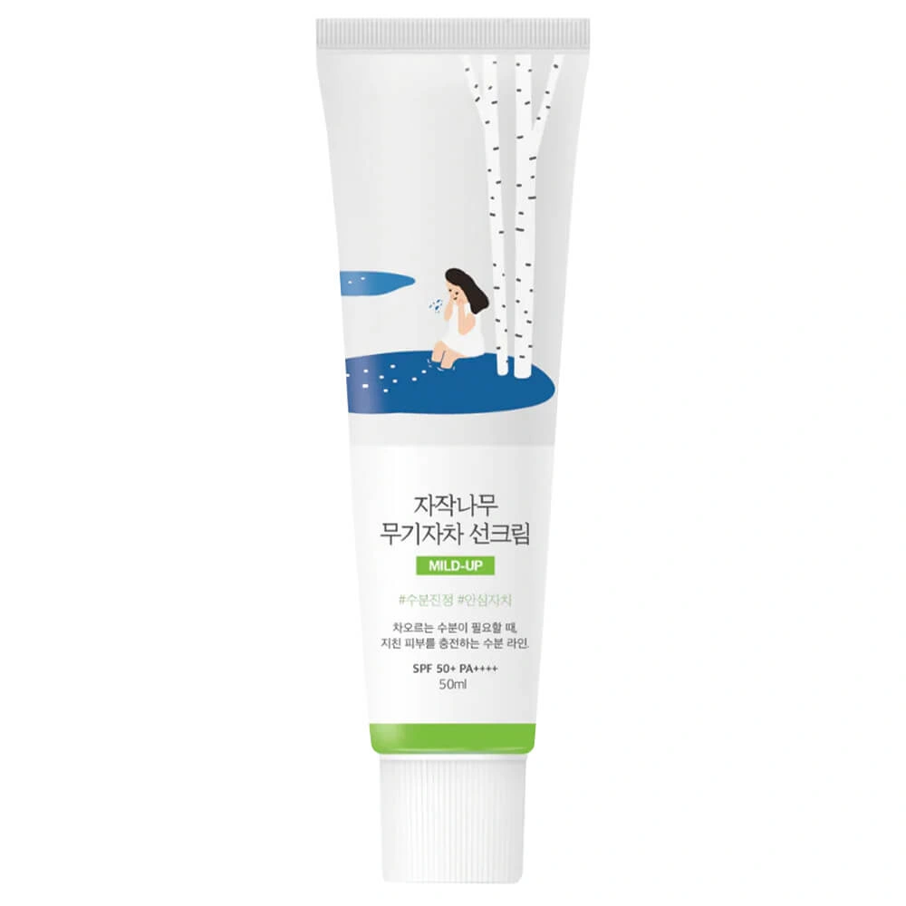 Round Lab Birch Juice Moisturizing Mild-Up Sunscreen SPF 50+ PA++++