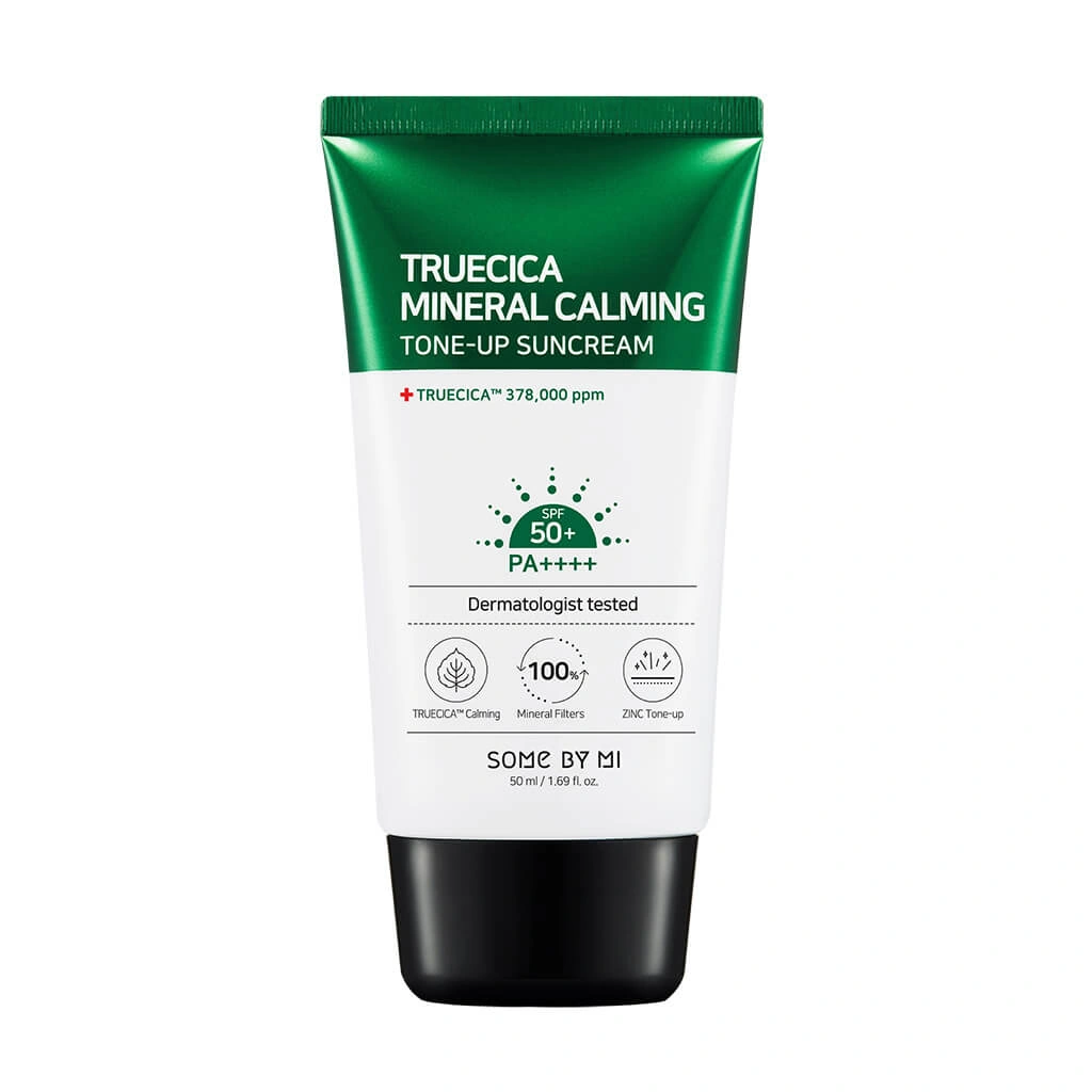 Some By Mi Truecica Mineral Calming Tone-Up Sunscreen 50 PA++++