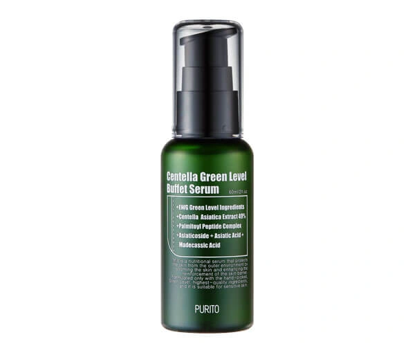 Purito Centella Green Level Buffet Serum Сироватка з пептидами та екстрактом центелли азіатської