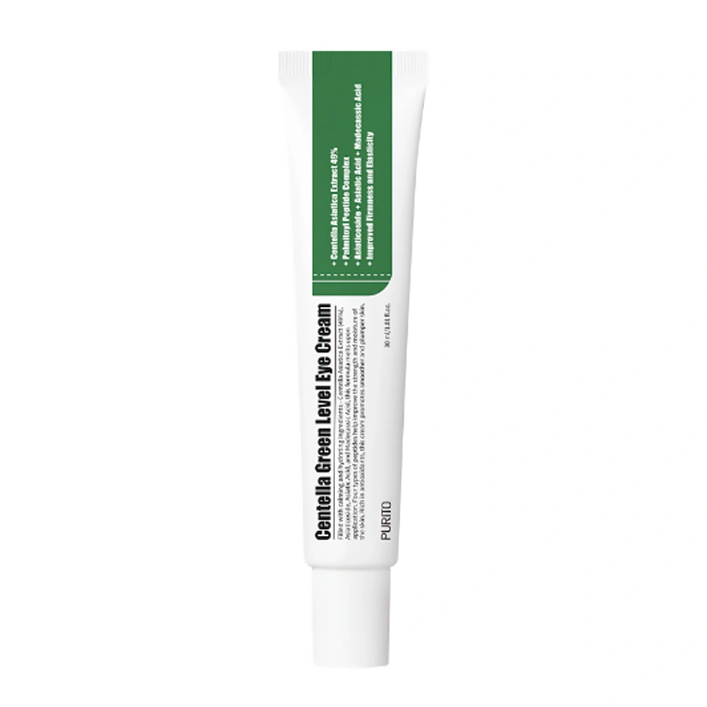 Purito Centella Green Level Eye Cream Підтягувальний крем для повік з пептидами та центелою