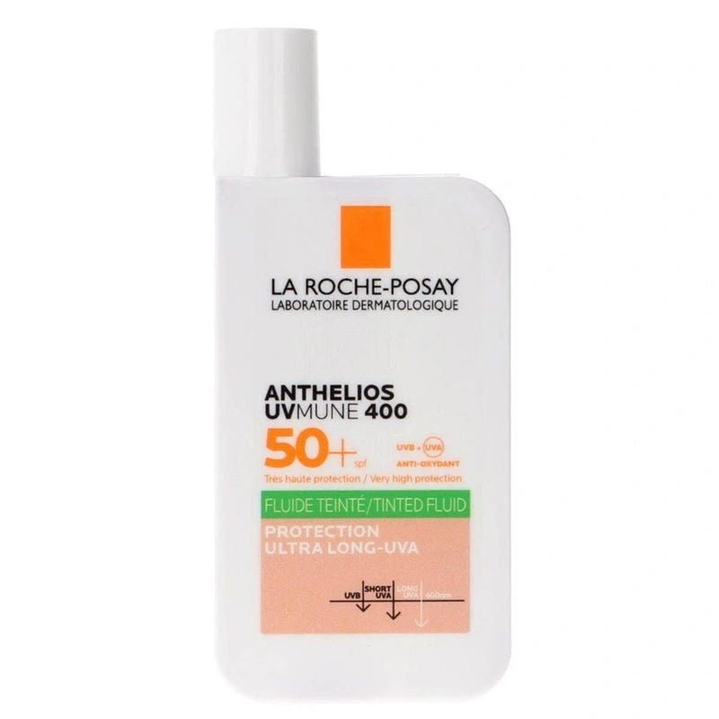 La Roche-Posay Anthelios UVMune 400 Oil Control Tinted Fluid SPF50+ Сонцезахисний матувальний флюїд з тонувальним ефектом