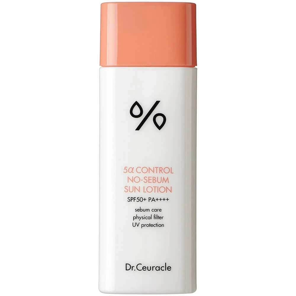 Dr.Ceuracle 5α Control No-Sebum Lotion SPF50+ Матувальний сонцезахисний лосьйон для обличчя