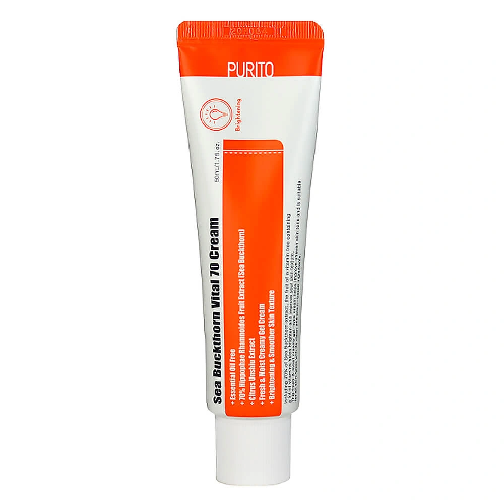 Purito Sea Buckthorn Vital 70 Cream Вітамінний крем з обліпихою і мандаринами