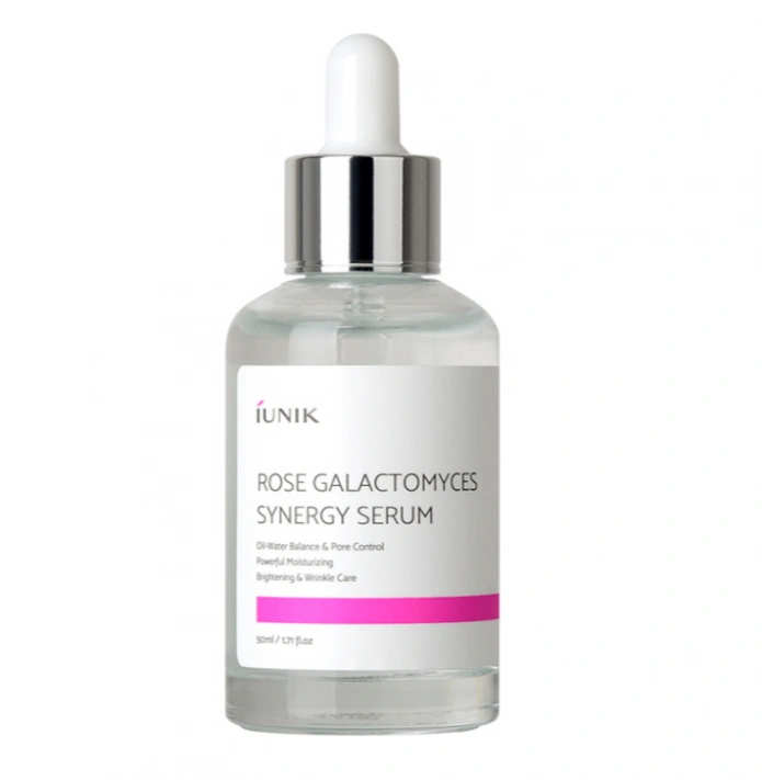 iUNIK Rose Galactomyces Synergy Serum Сироватка з трояндою і галактомізисом